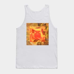 Brocade Abstract Tank Top